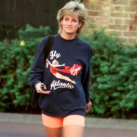 Princess Diana Biker Shorts Sweatshirt
